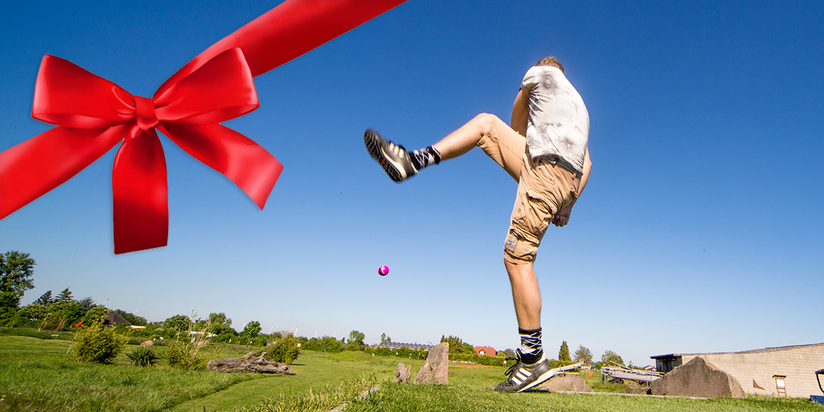 Soccerpark Waging Fussballgolf Gutschein Geschenk