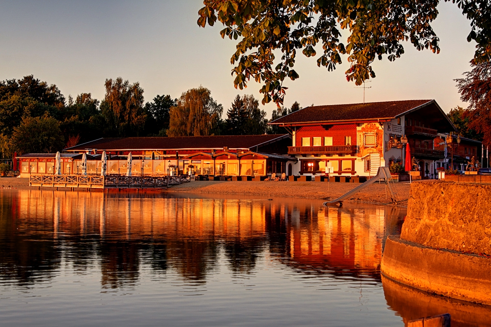 Soccerpark Waging Strandkurhaus am See Restaurant